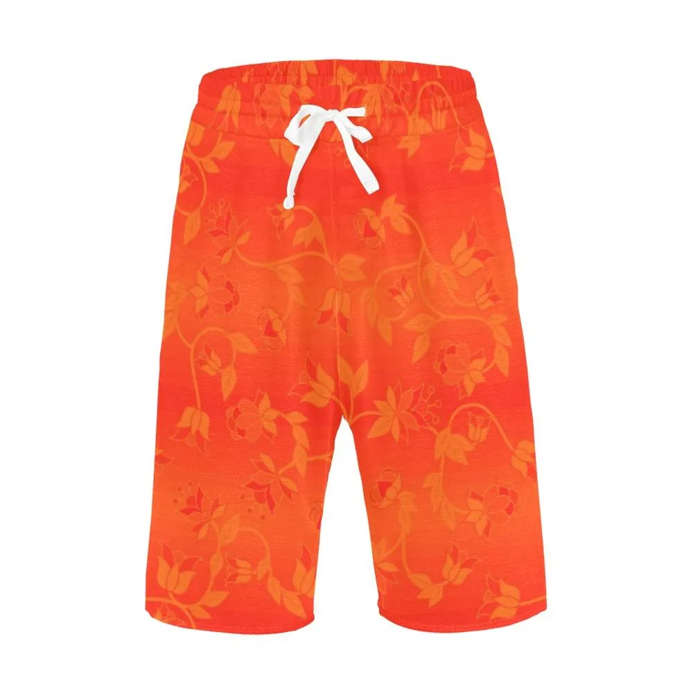 Orange Days - Orange Men's Casual Shorts