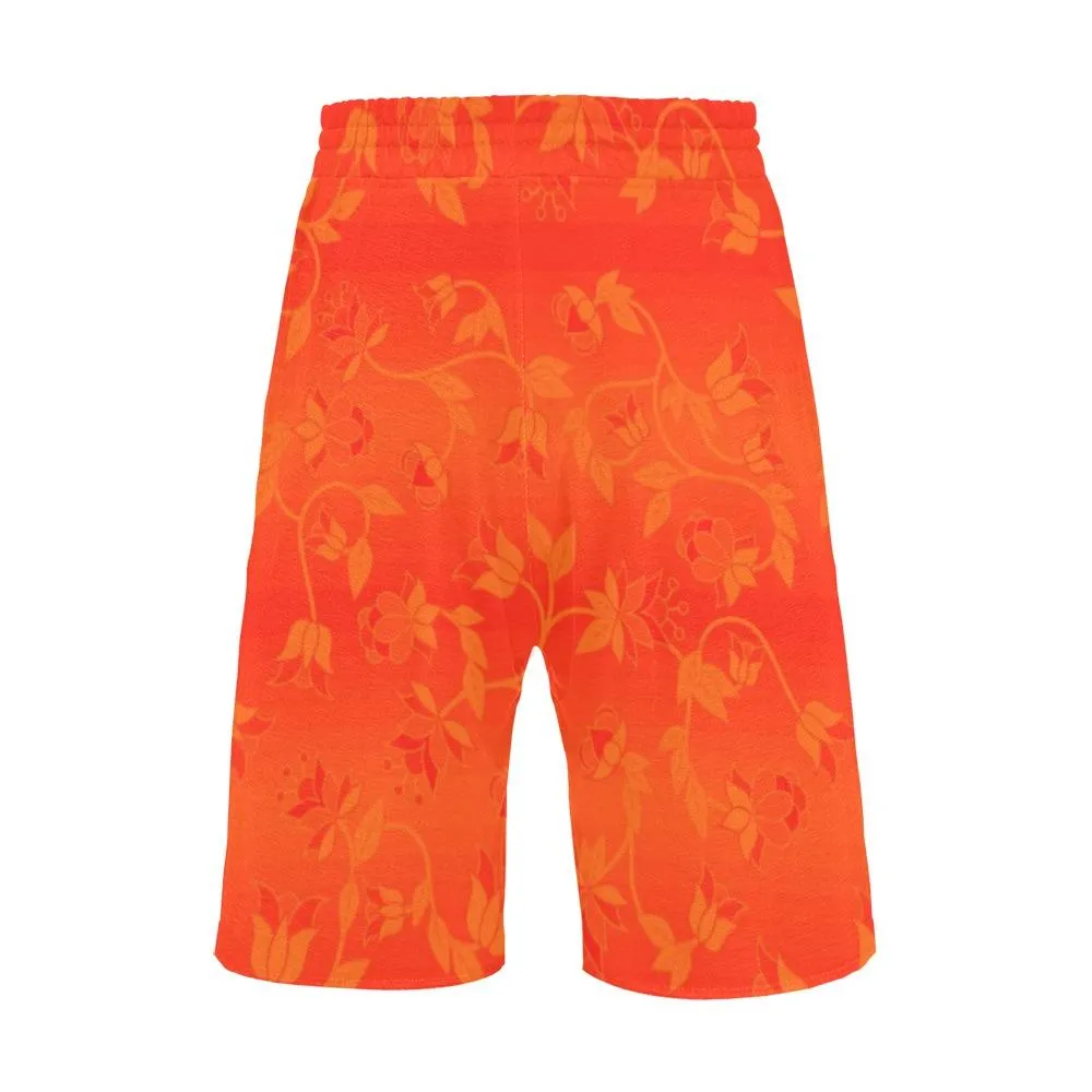 Orange Days - Orange Men's Casual Shorts