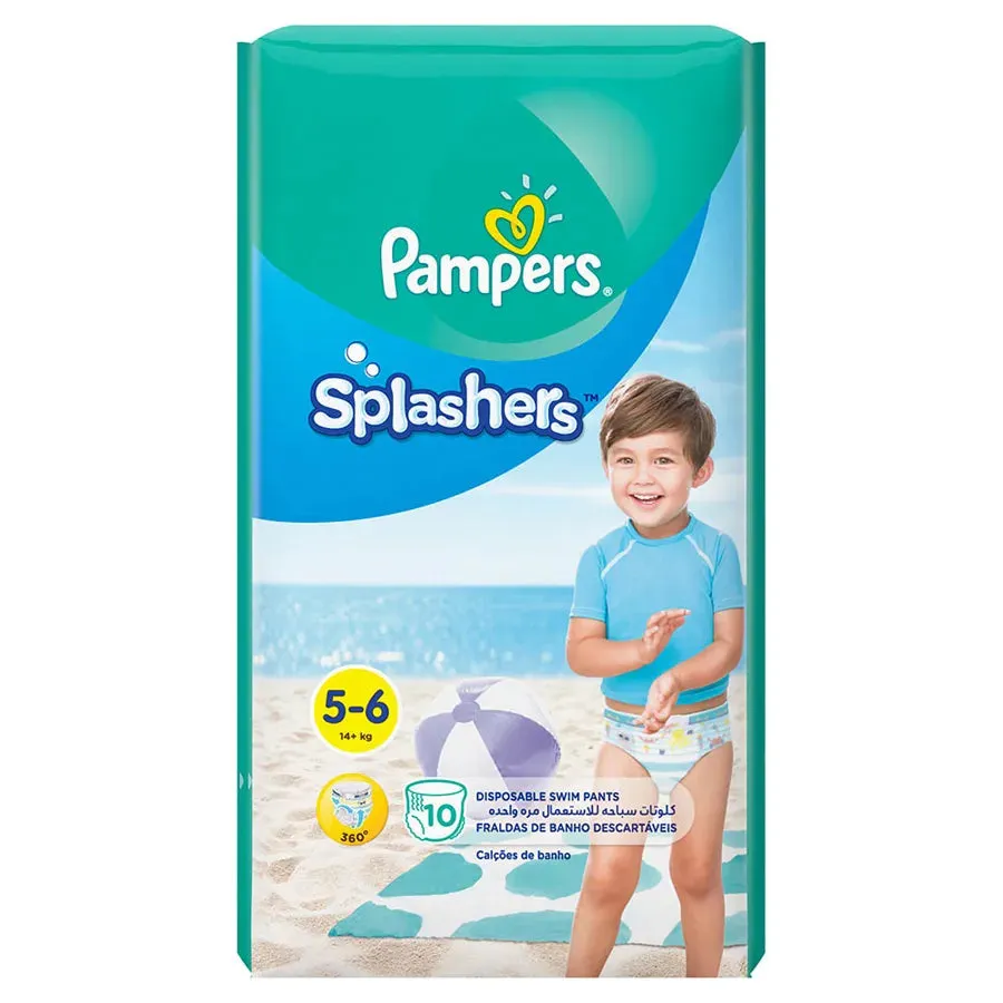 Pampers Splashers Size 5-6 - 10's