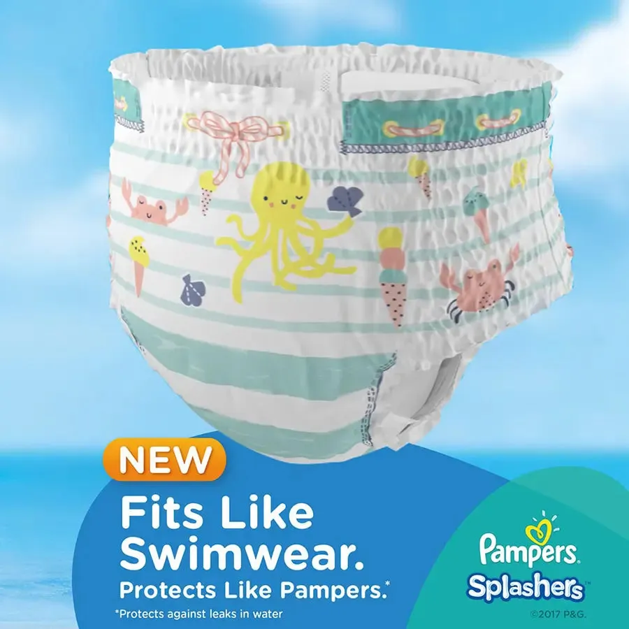 Pampers Splashers Size 5-6 - 10's