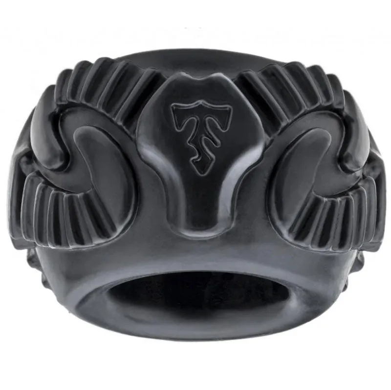 Perfect Fit Tribal Son Ram Ring 2 Pack Black