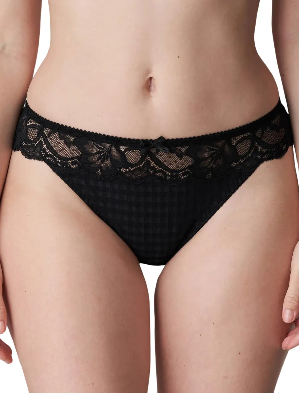 PrimaDonna Madison Thong, Black | PrimaDonna Thong | Black Thong Panty's By Prima Donna