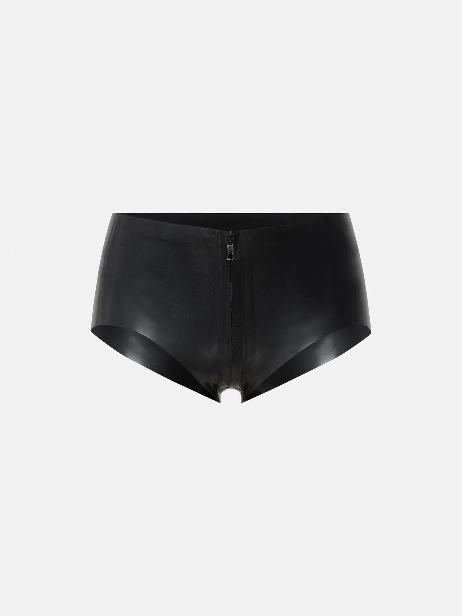 Rooney Latex Hotpants Black