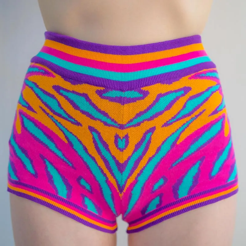 SEA DRAGON KNIT HOTPANTS