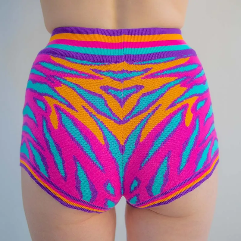 SEA DRAGON KNIT HOTPANTS