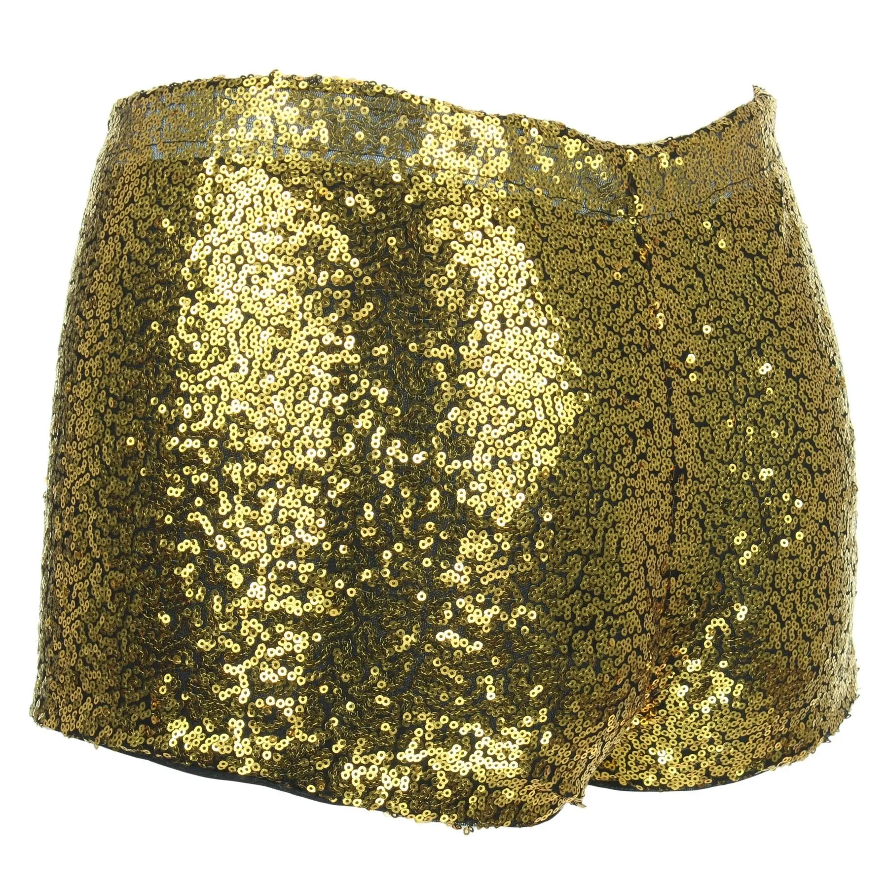 Sequin Hot Pants - Gold