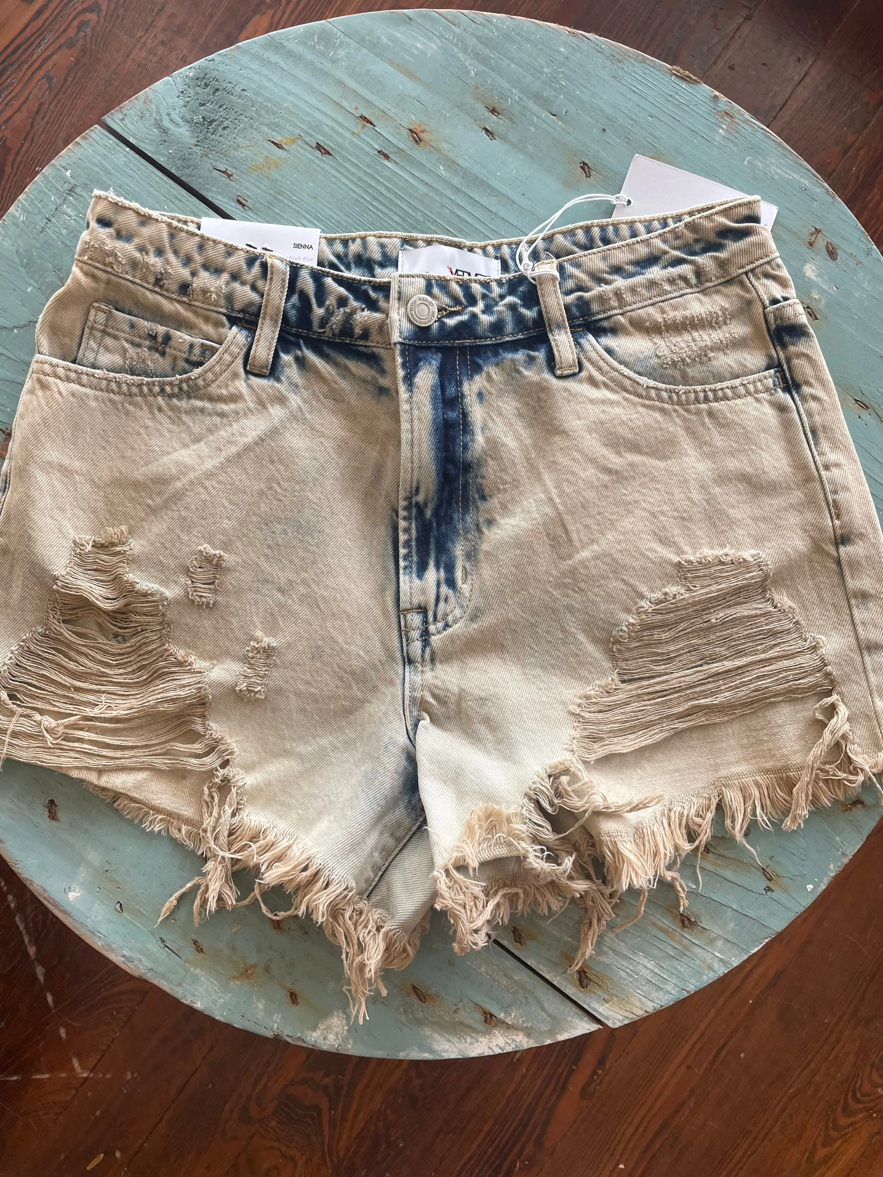 Sienna Super High Rise Vintage Shorts