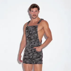 Stretch Overalls - Camo Grey