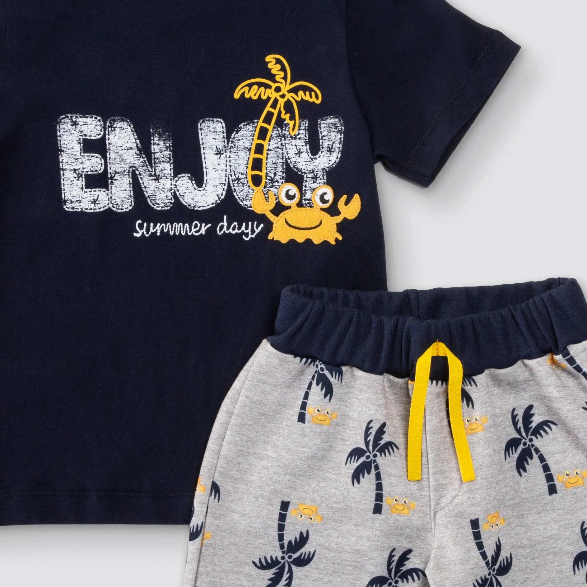 Tropical Joy Boys Casual Set