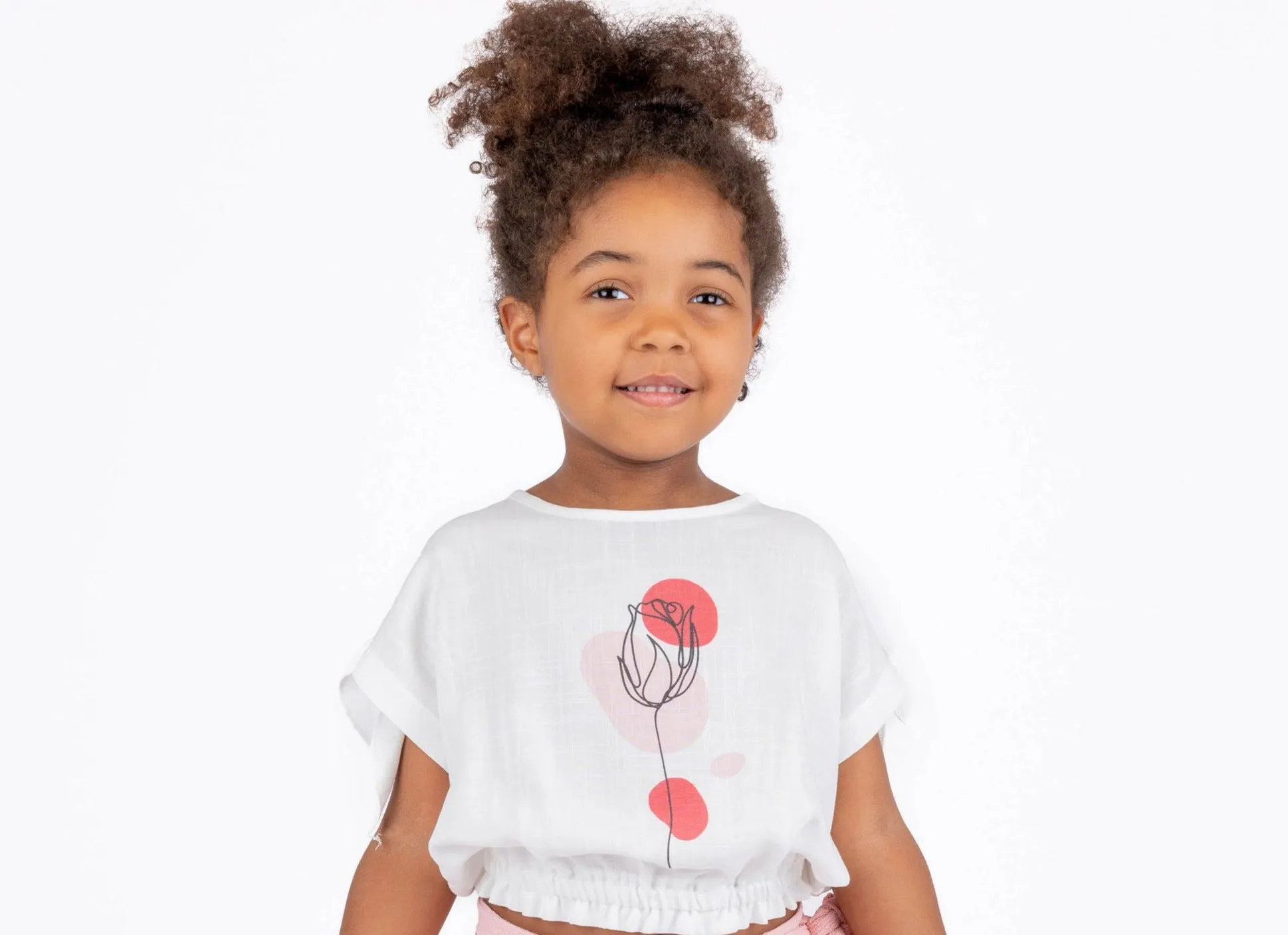 Tulip Circles Girls Casual Set