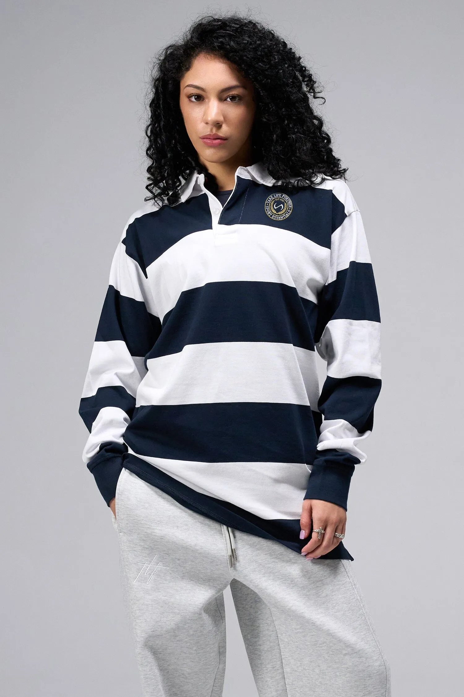 Unisex Long Sleeve Rugby Shirt