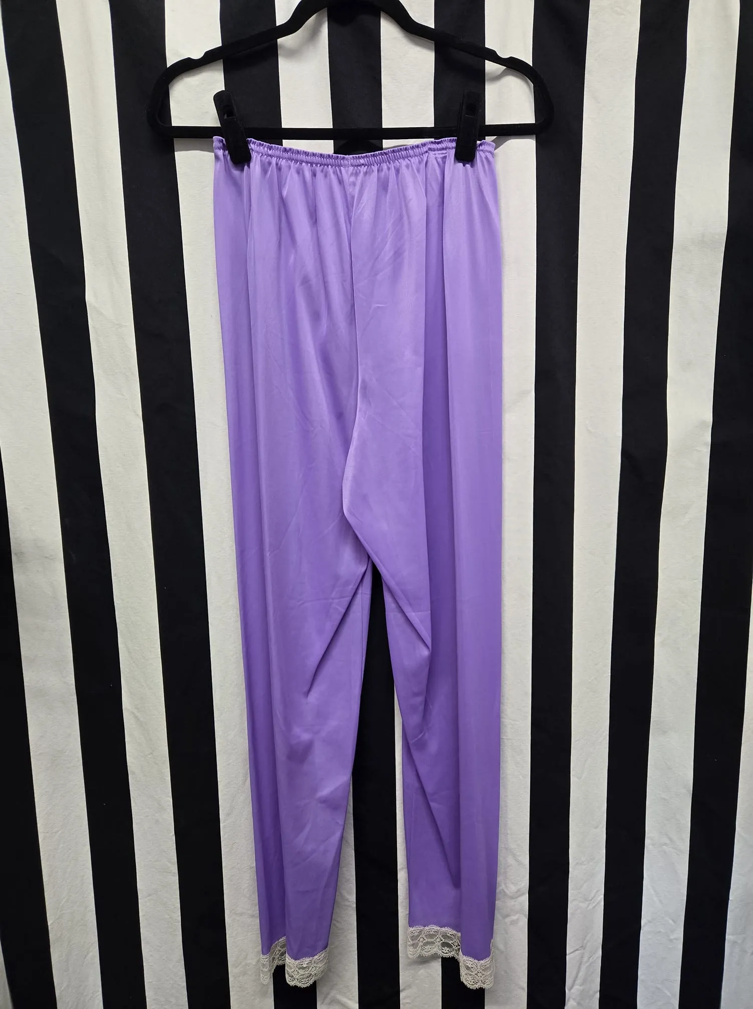 Vintage 1960's Purple Pajama Set