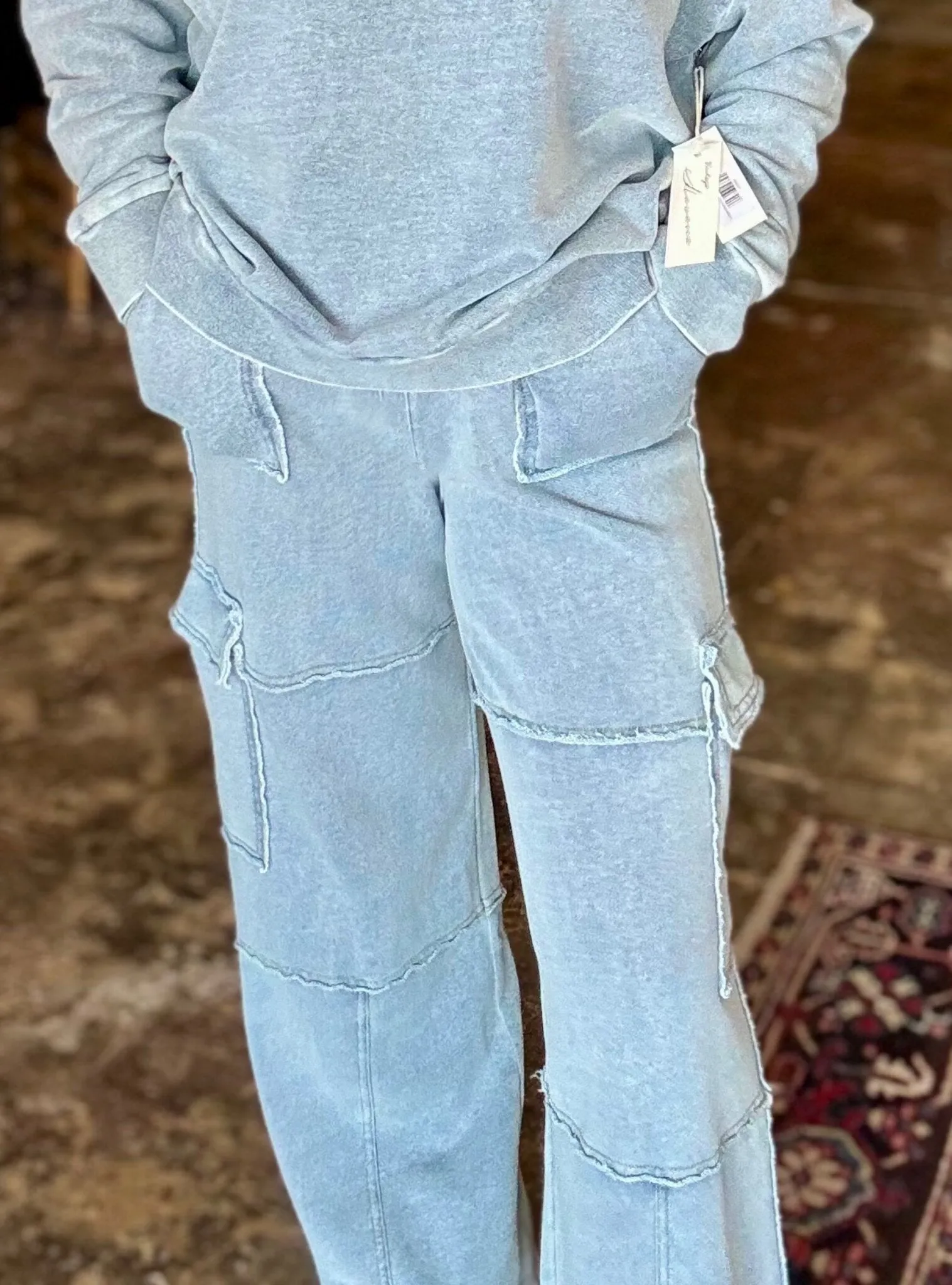 Vintage Havana Denim Cargo Pants