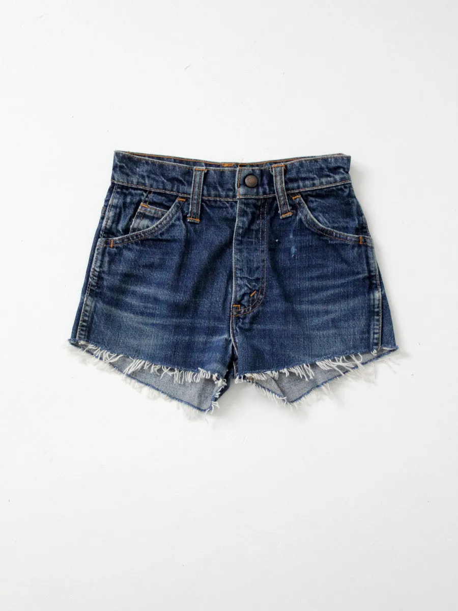 vintage Levi's denim cut offs, waist 24