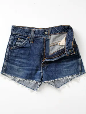 vintage Levi's denim cut offs, waist 24