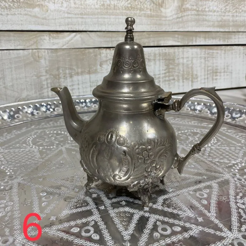 Vintage Moroccan Tea Pots - 25% OFF AT CHECKOUT