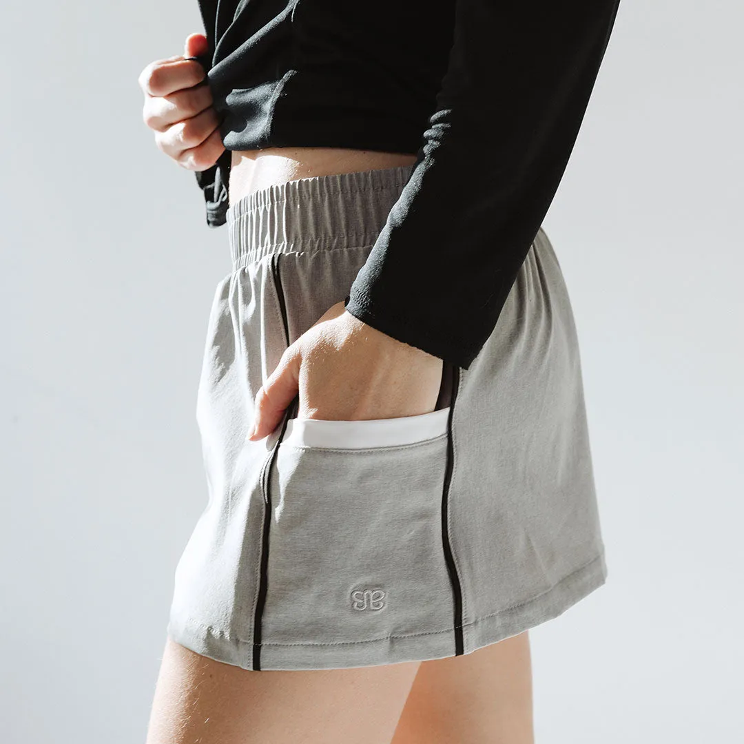 Whistler Shorts, Heather Grey