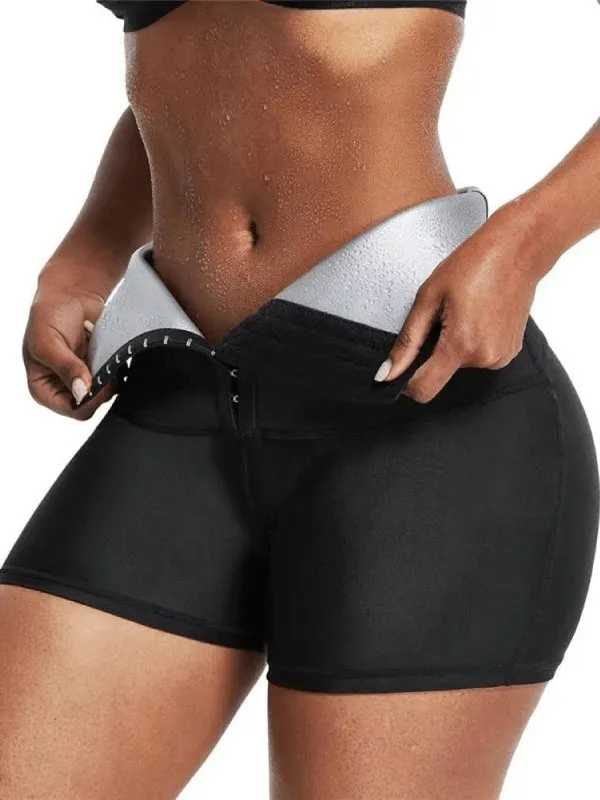 Women's Compression Sports Shorts with Sauna Effect - SF0168