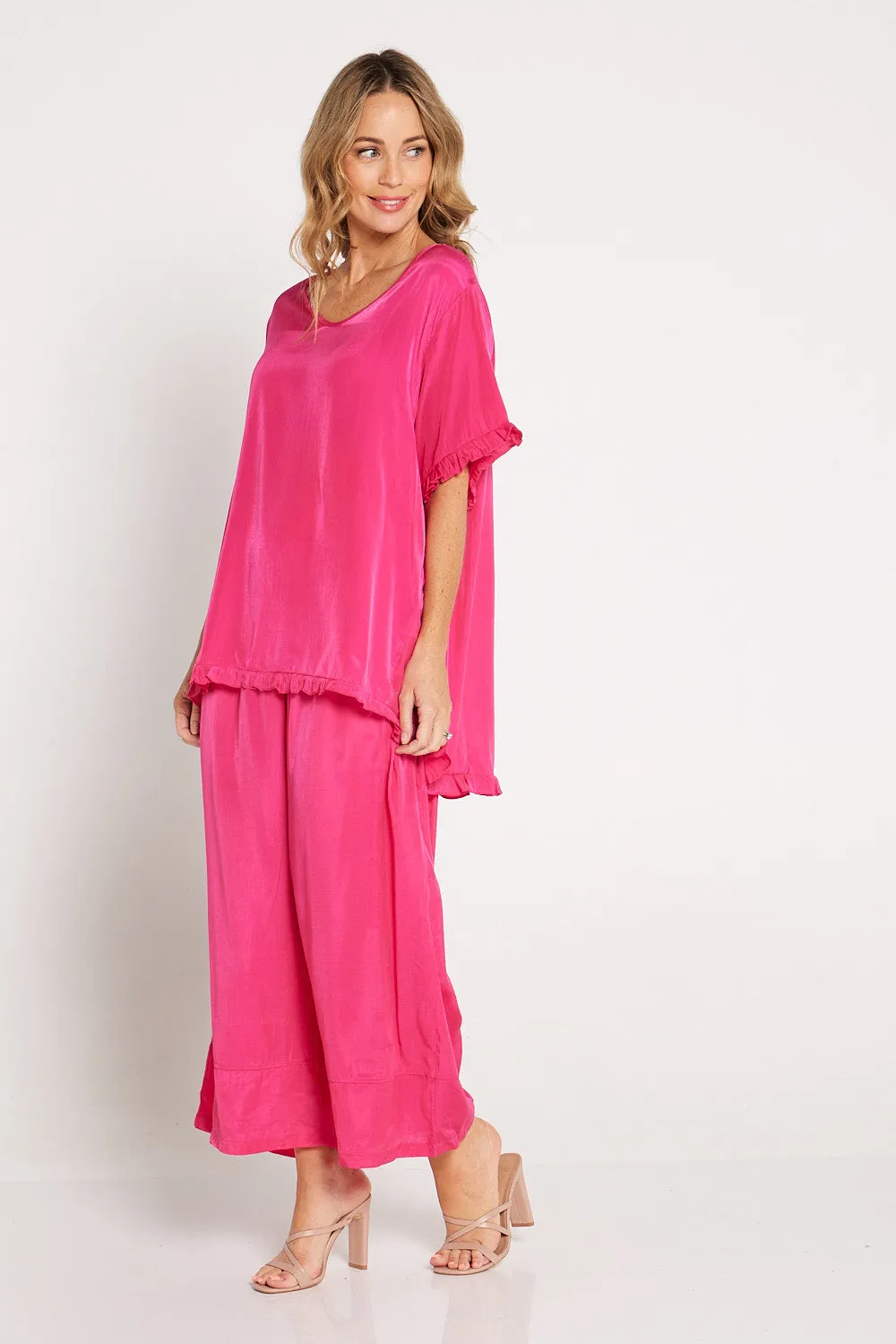 Zia Top - Hot Pink